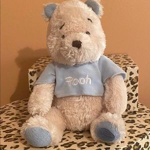 Sitting Winnie the Pooh Bear Cream Soft 11in